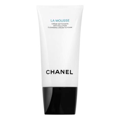 chanel la mousse anti pollution cleansing cream to foam review|chanel la mousse reviews.